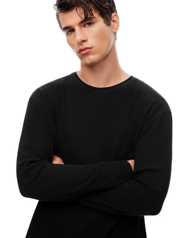 Camibuzo relax algodón negra hombre sold by Gef