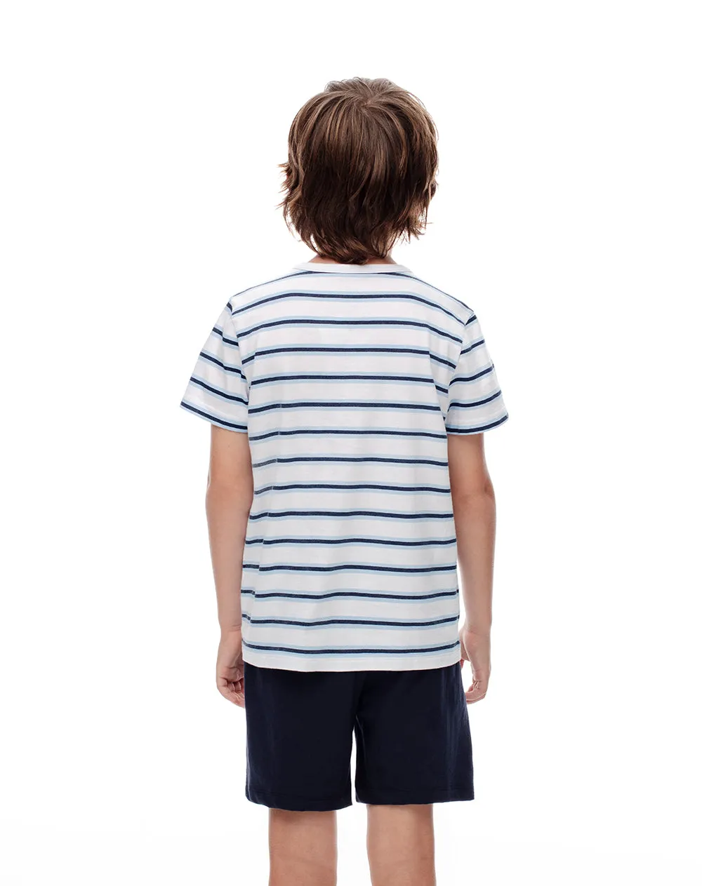 Camiseta + bermuda de pijama algodón surtida niño sold by Gef product image thumbnail 2