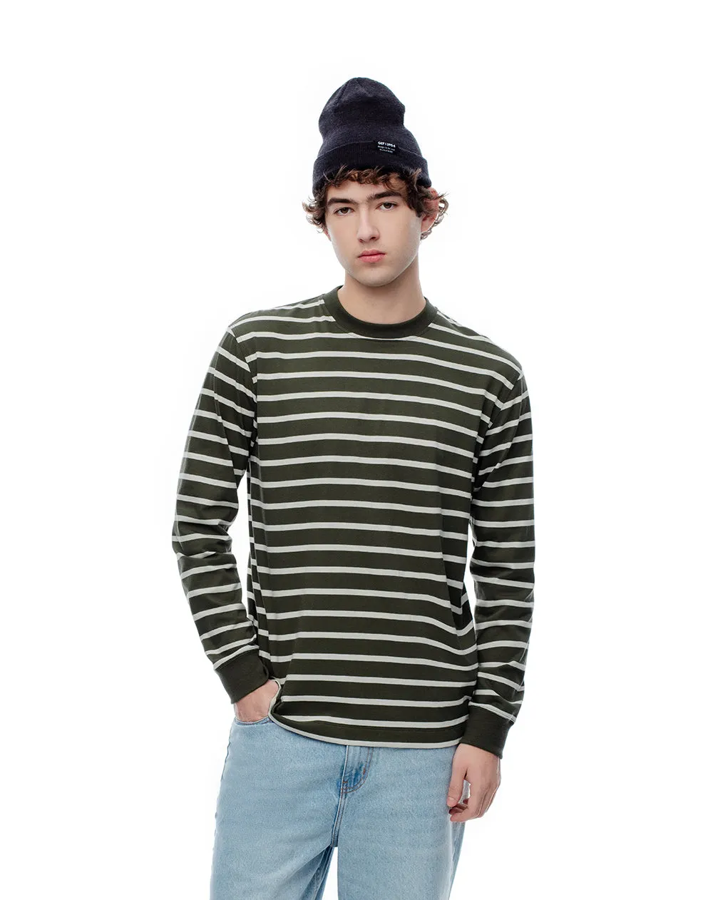 Camibuzo regular algodón rayas hombre sold by Gef