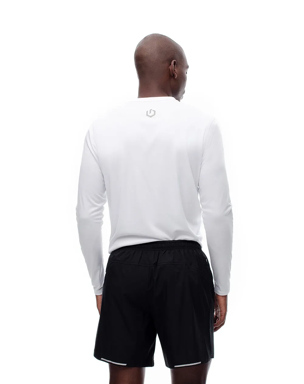 Pantaloneta deportiva malla interna negra hombre sold by Gef product image thumbnail 2