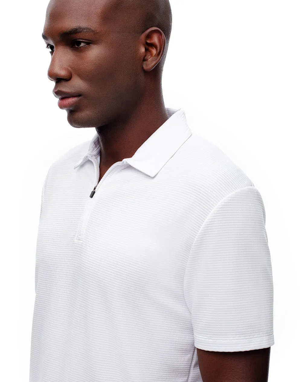 Polo deportiva secado rápido blanca hombre sold by Gef product image thumbnail 4