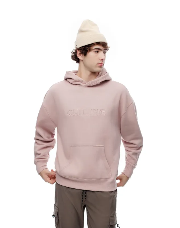 Buzo loose fit palo de rosa sold by Gef