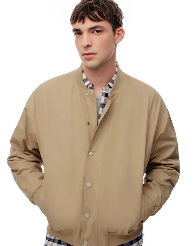 Chaqueta bomber regular caqui hombre sold by Gef