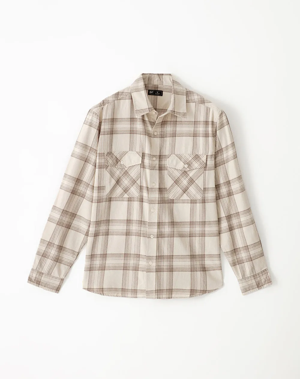 Camisa manga larga regular algodón cuadros hombre sold by Gef product image thumbnail 5