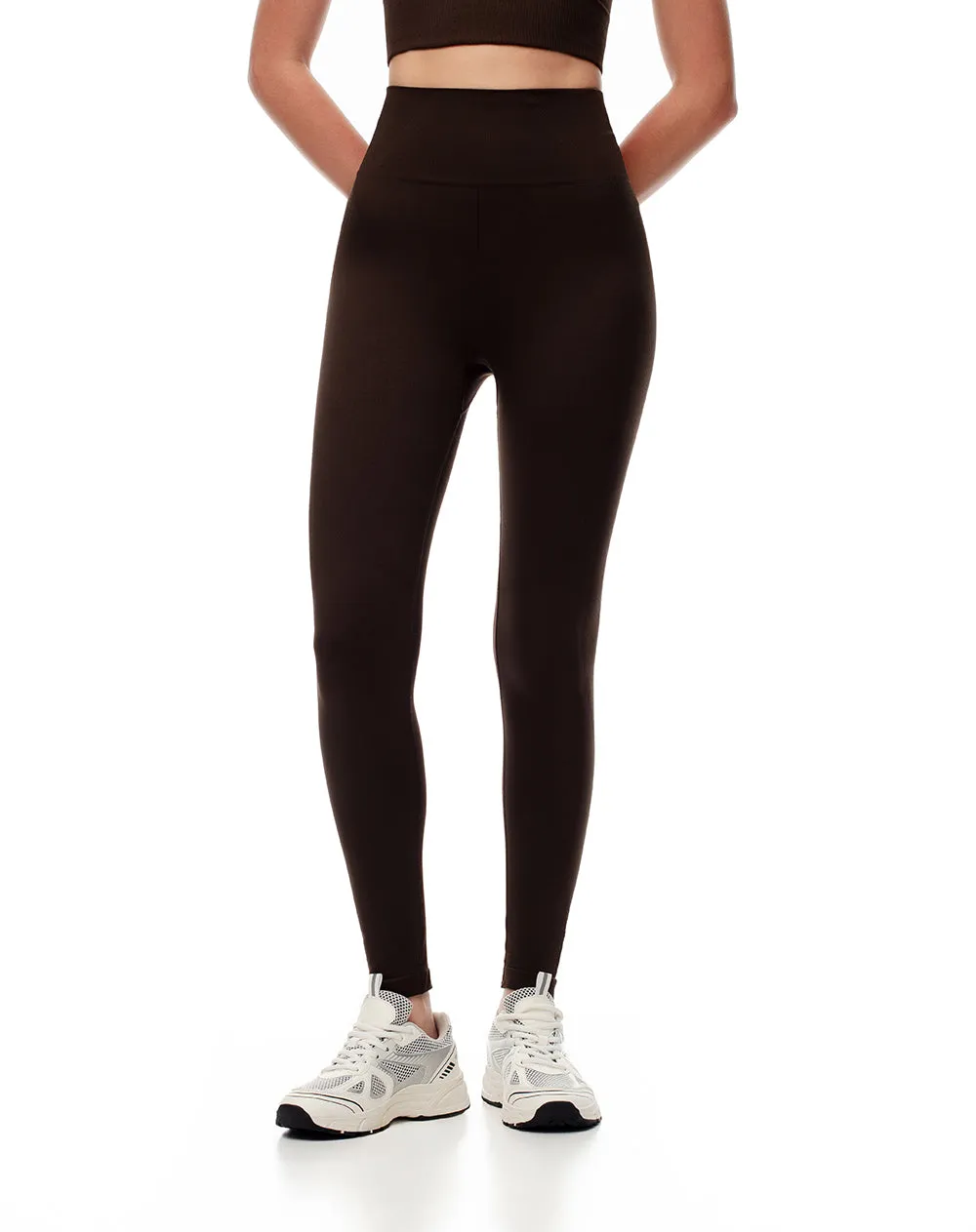 Legging deportivo seamless chocolate mujer sold by Gef product image thumbnail 3