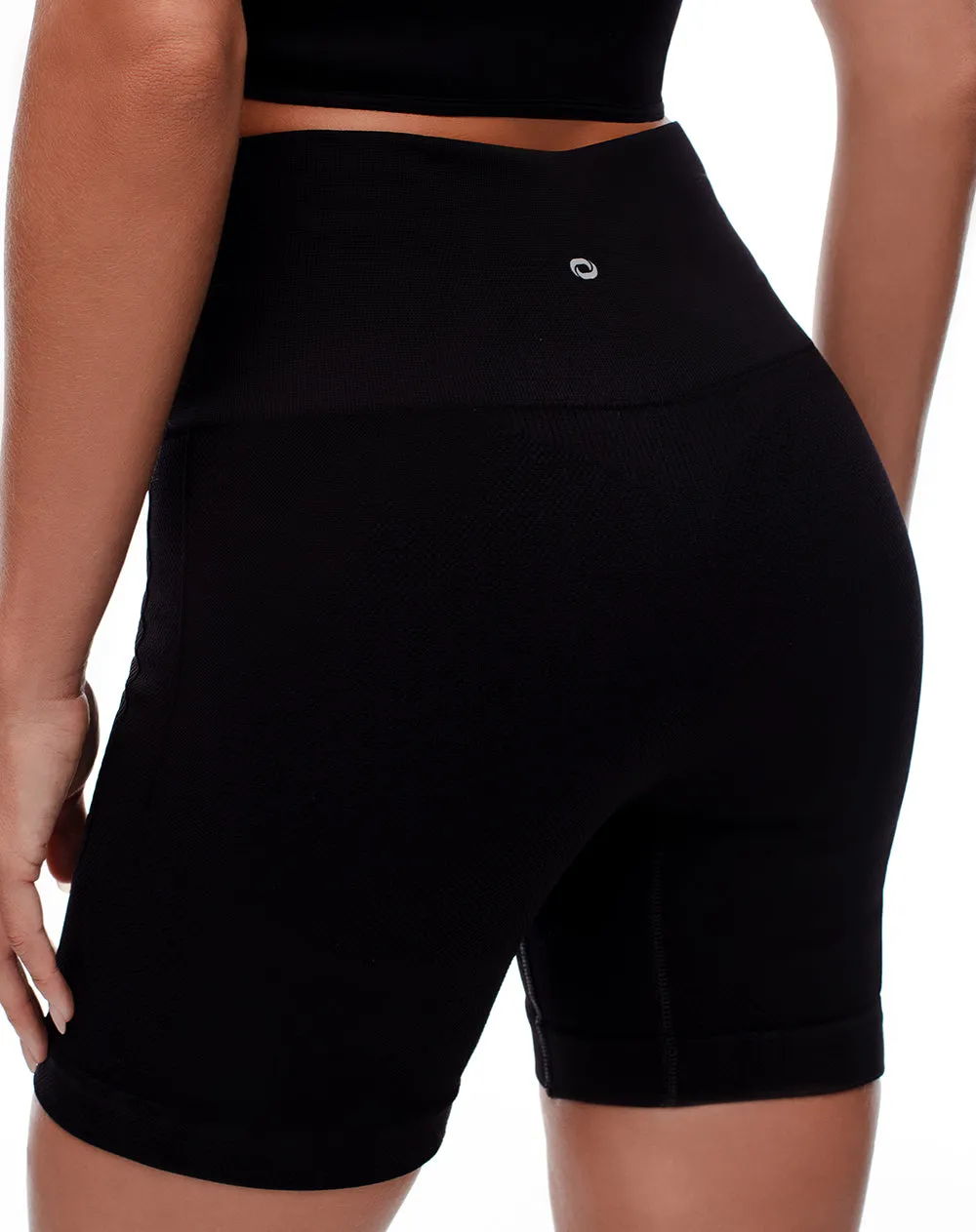 Biker deportivo seamless negro mujer sold by Gef product image thumbnail 2