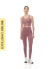 Legging tiro alto malva sold by Gef
