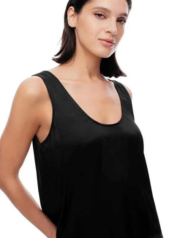 Camisa loose fit negra sold by Gef