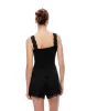 Camiseta slim sin mangas tejido de punto negra mujer sold by Gef