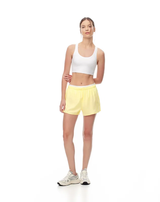 Short pantaloneta amarillo sold by Gef