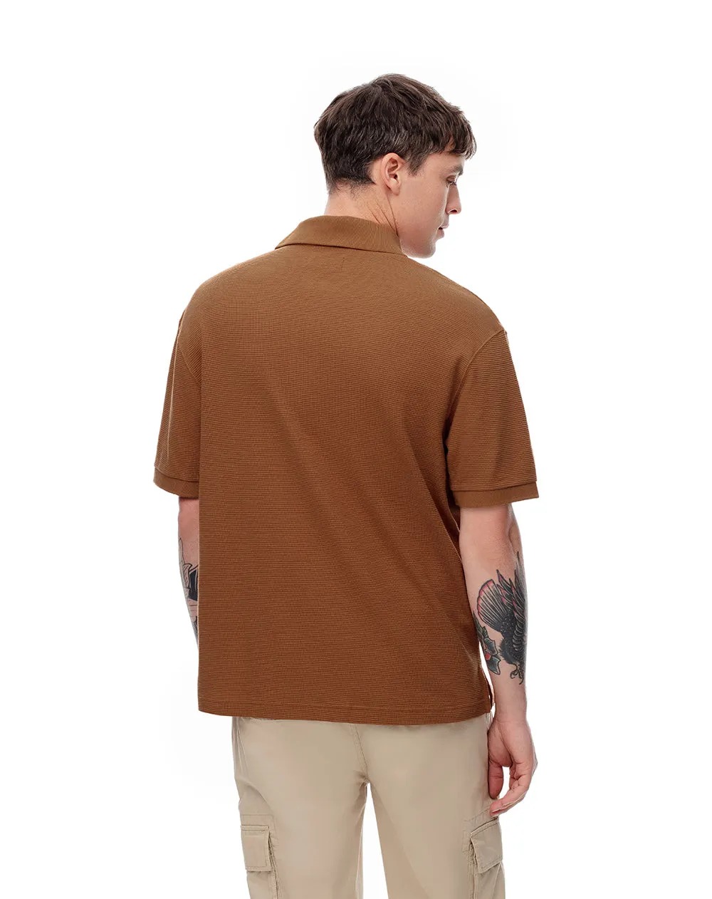 Polo regular algodón caramelo hombre sold by Gef product image thumbnail 2