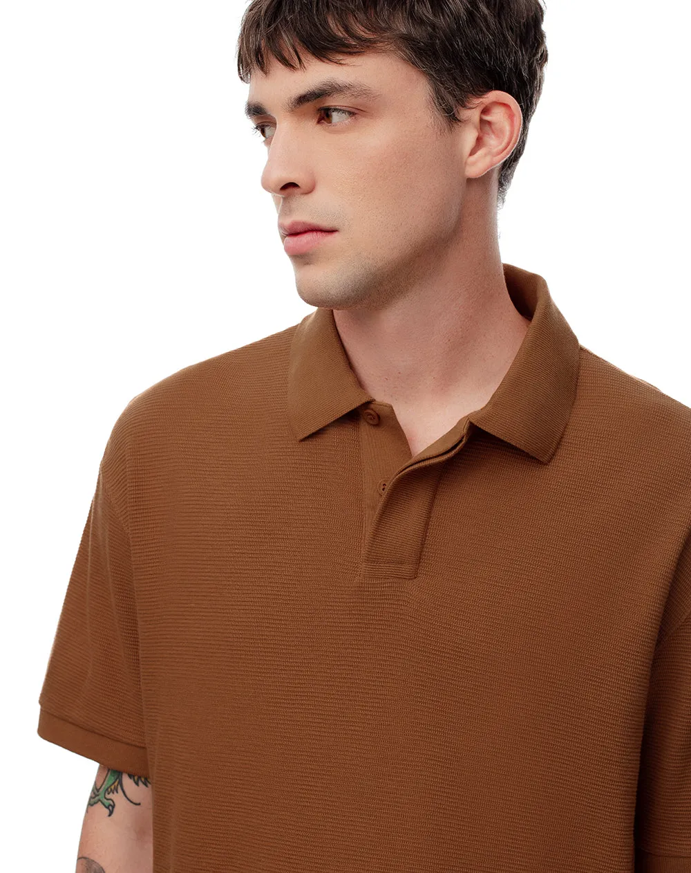 Polo regular algodón caramelo hombre sold by Gef product image thumbnail 4