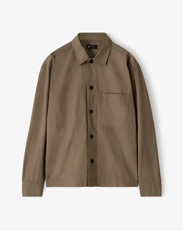 Camisa regular fit manga larga habano sold by Gef