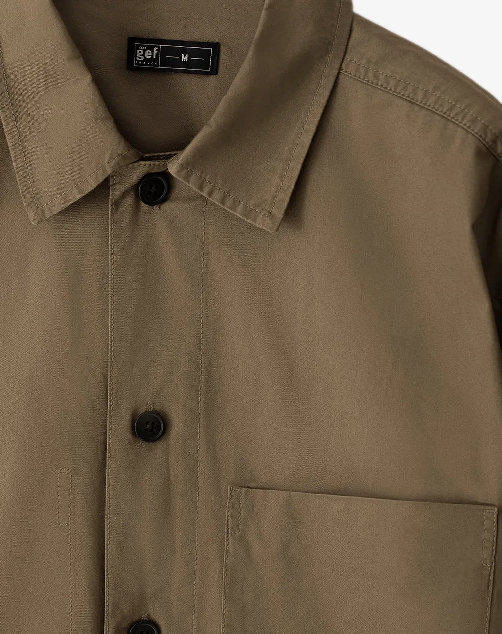 Camisa manga larga regular algodón habano hombre sold by Gef product image thumbnail 2