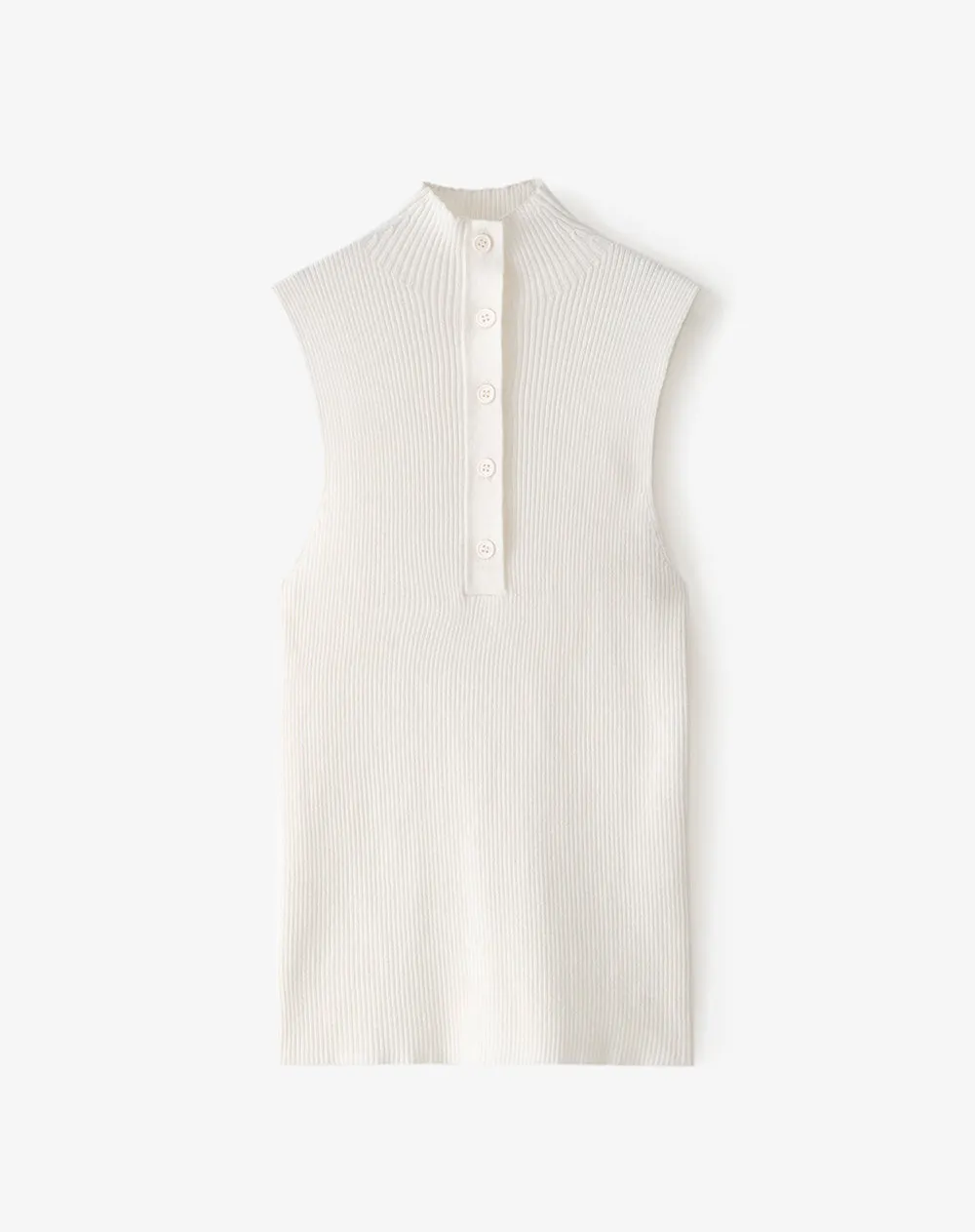 Camiseta esqueleto slim tejido de punto blanca mujer sold by Gef