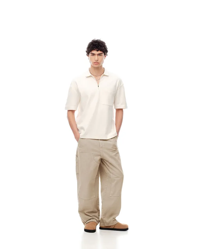 Jean regular fit tiro medio cafe sold by Gef