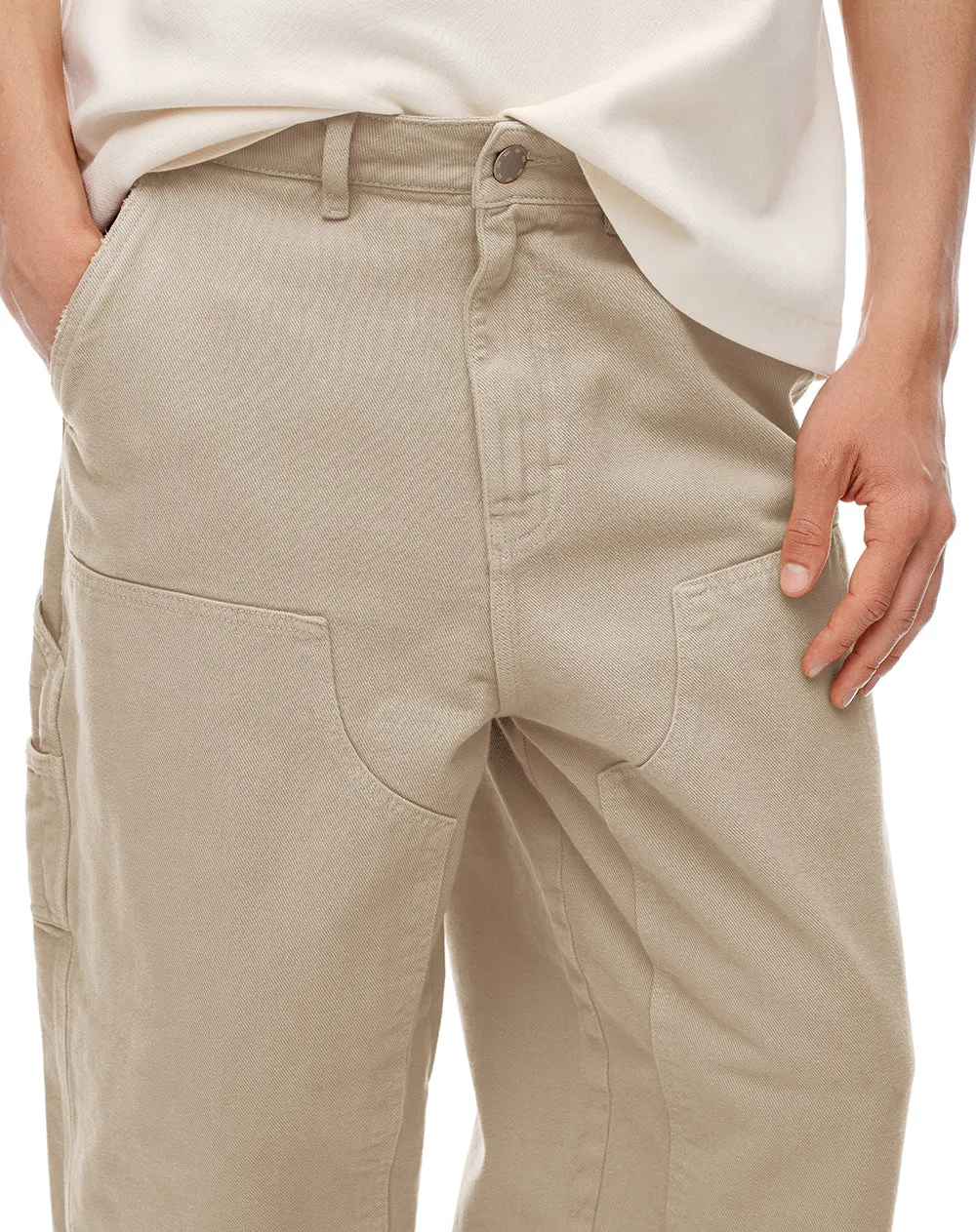 Jean carpintero caqui hombre sold by Gef product image thumbnail 5