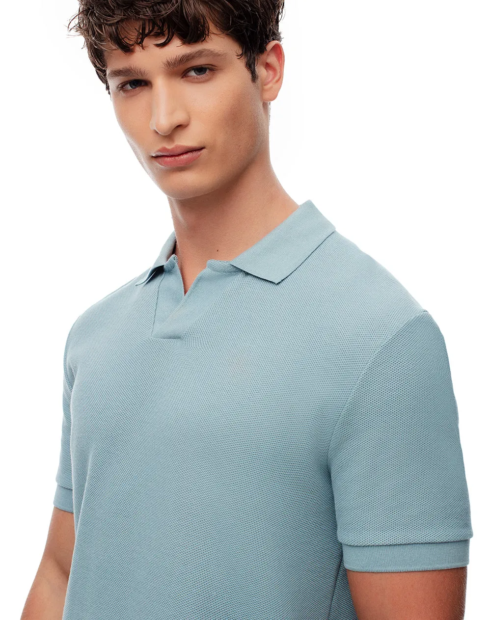 Polo regular algodón verde hombre sold by Gef product image thumbnail 4