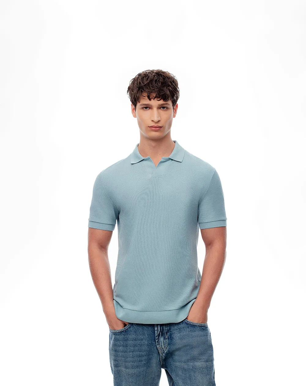 Polo regular algodón verde hombre sold by Gef