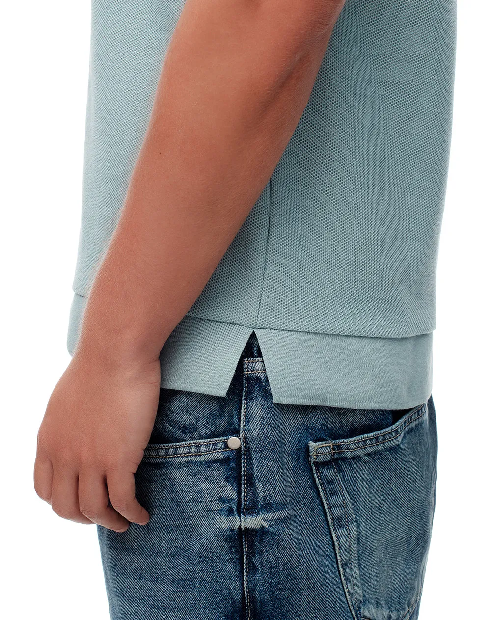 Polo regular algodón verde hombre sold by Gef product image thumbnail 5