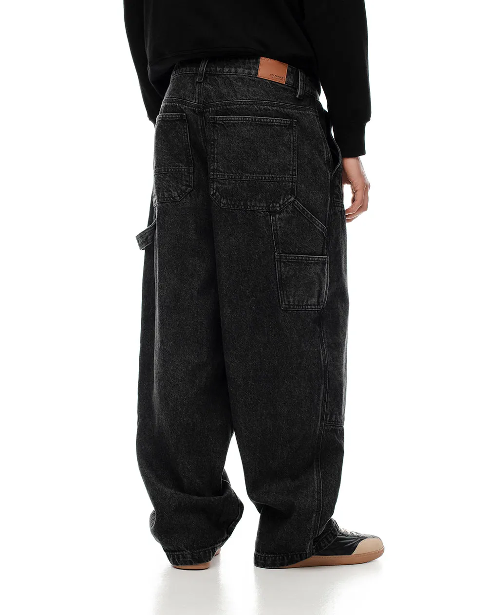 Jean carpintero negro hombre sold by Gef product image thumbnail 2