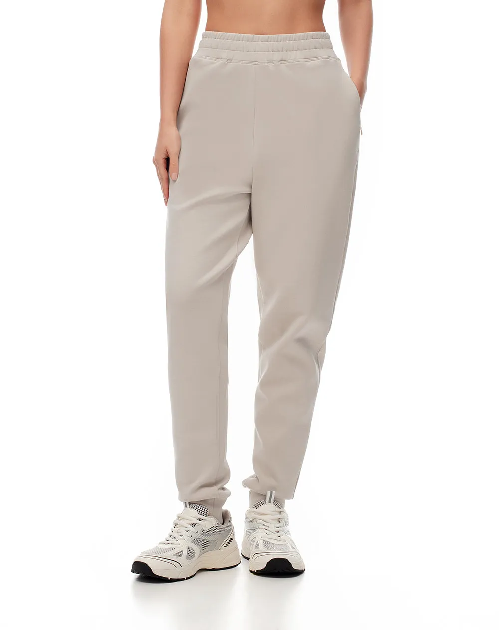 Jogger slim tiro medio arena mujer sold by Gef product image thumbnail 4