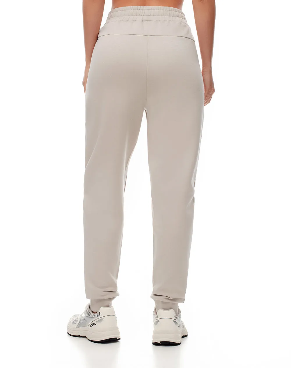 Jogger slim tiro medio arena mujer sold by Gef product image thumbnail 2