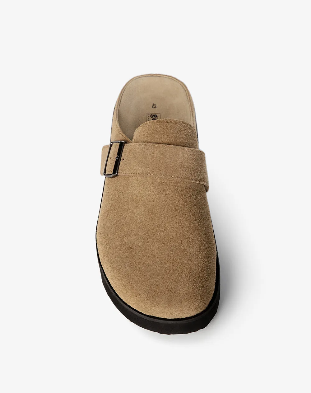 Zuecos tipo clog gamuzado café hombre sold by Gef product image thumbnail 4