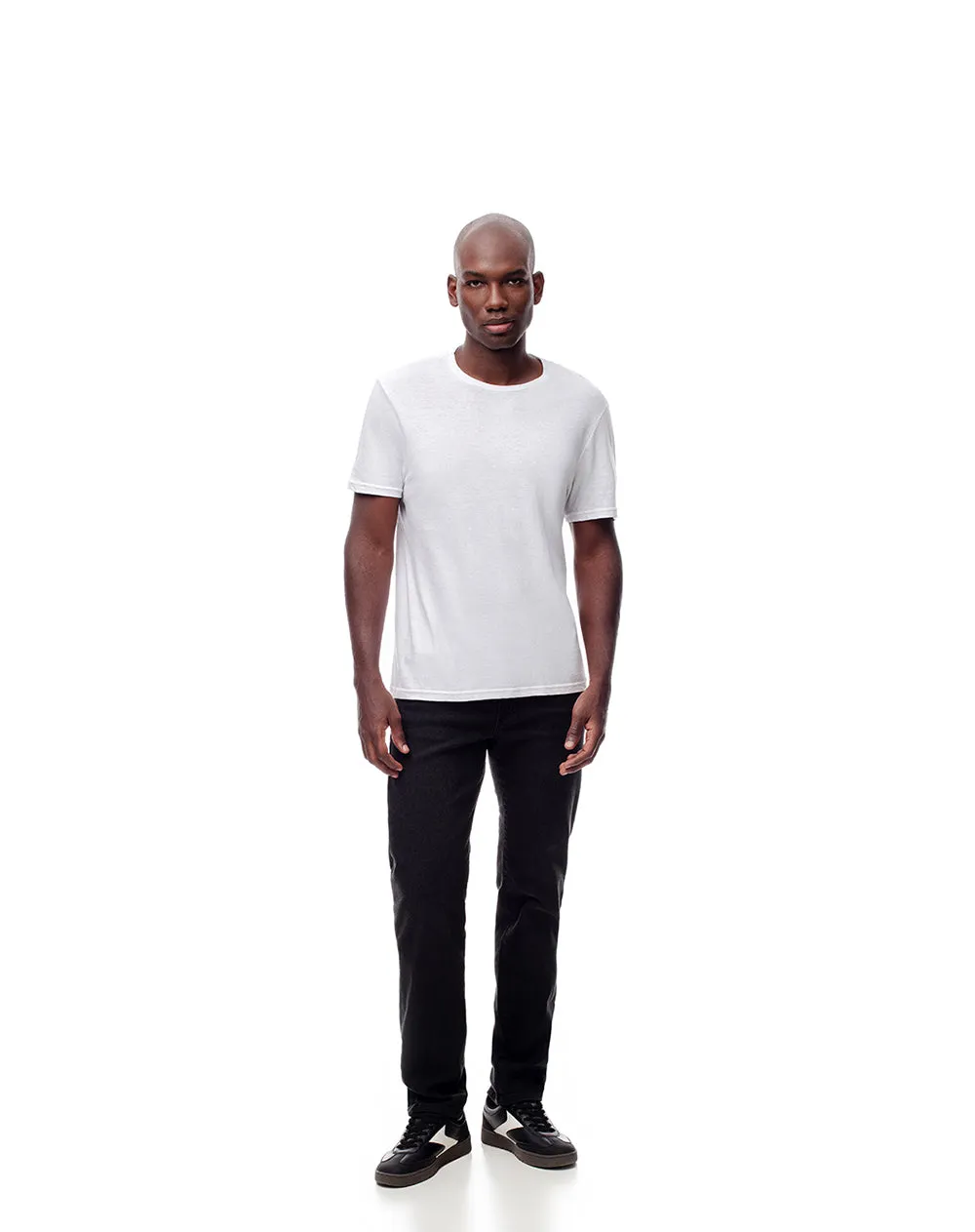 Camiseta slim algodón x2unds blanca hombre sold by Gef product image thumbnail 3