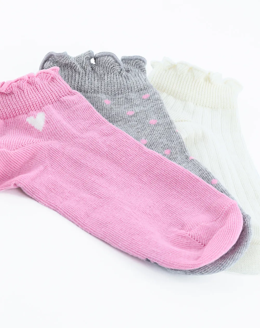 Medias niña tobillera pack x3 surtido sold by Gef product image thumbnail 4