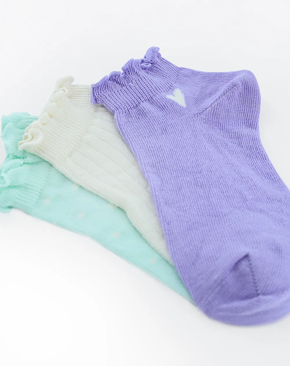 Medias niña tobillera pack x3 surtido sold by Gef product image thumbnail 4