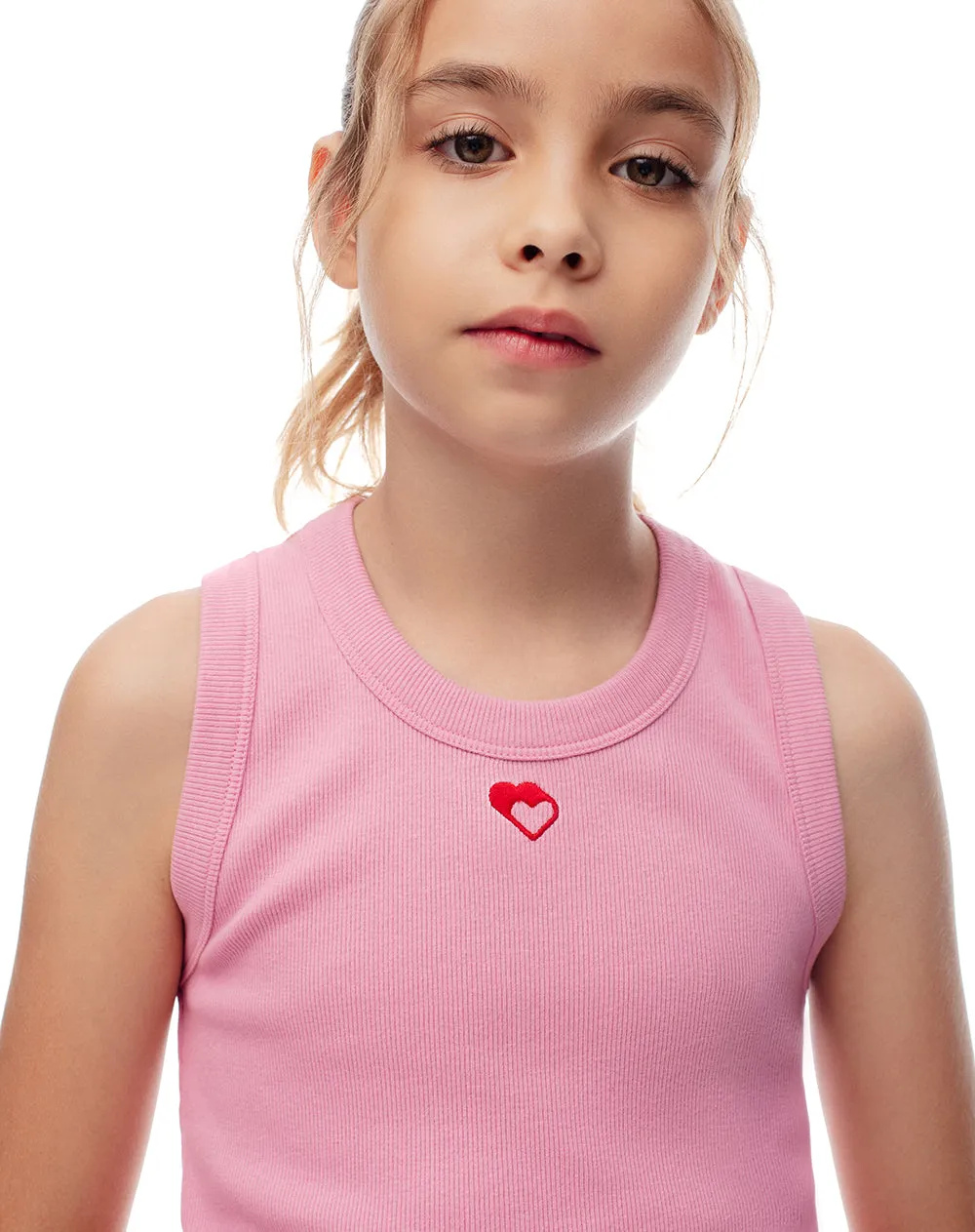 Camiseta esqueleto slim rib algodón rosa niña sold by Gef product image thumbnail 4