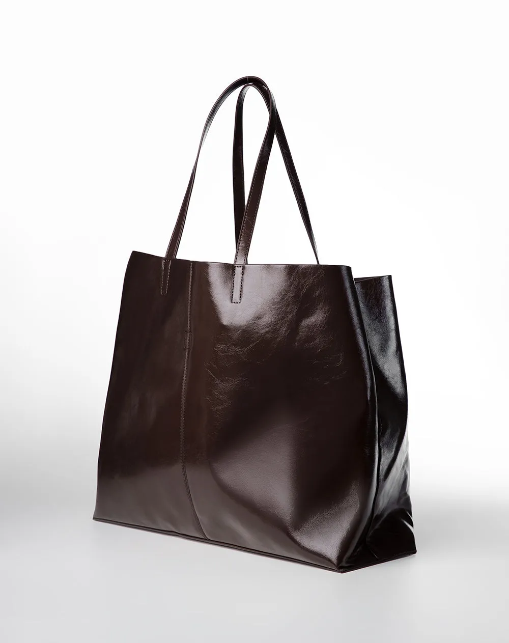Maxi bolso tipo shopper café sold by Gef product image thumbnail 3