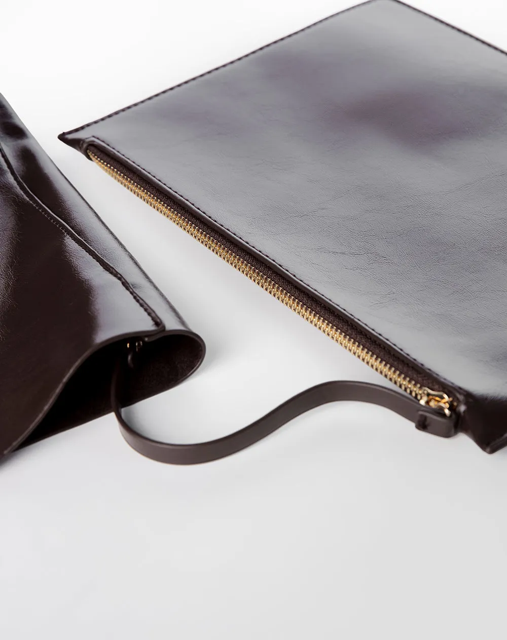 Maxi bolso tipo shopper café sold by Gef product image thumbnail 4