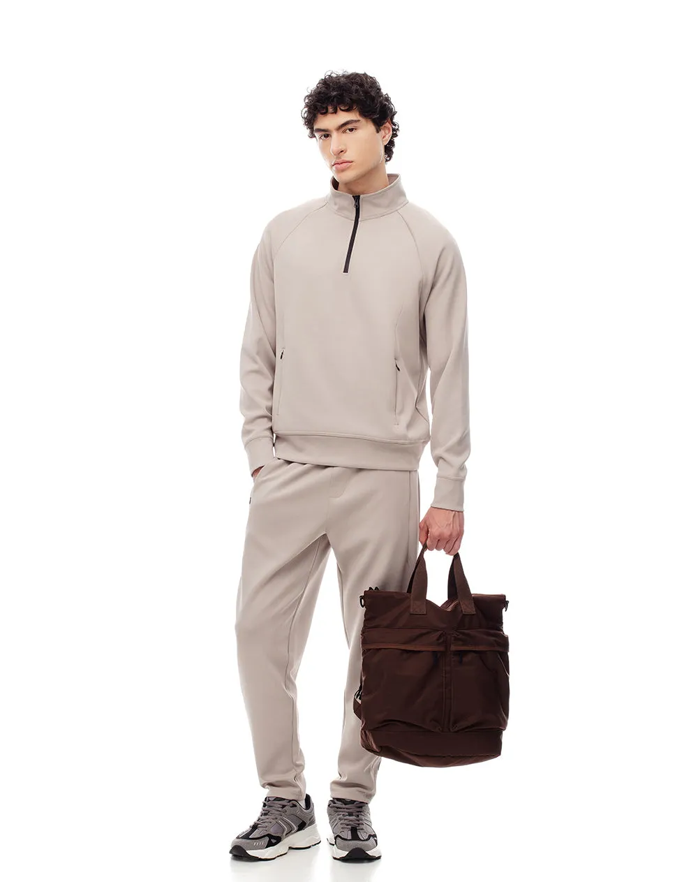 Bolso tote correa ajustable café sold by Gef product image thumbnail 2