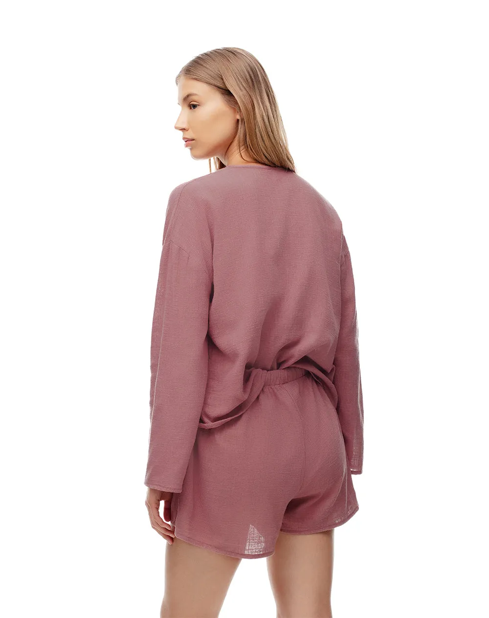 Short algodón malva mujer sold by Gef product image thumbnail 2