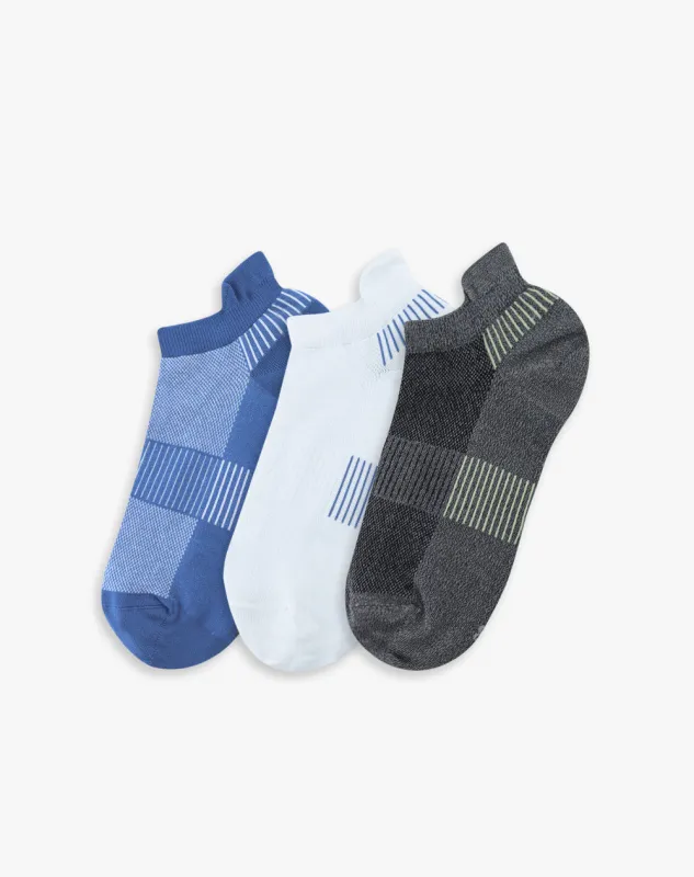 Medias hombre tobillera corta pack x3 surtido sold by Gef