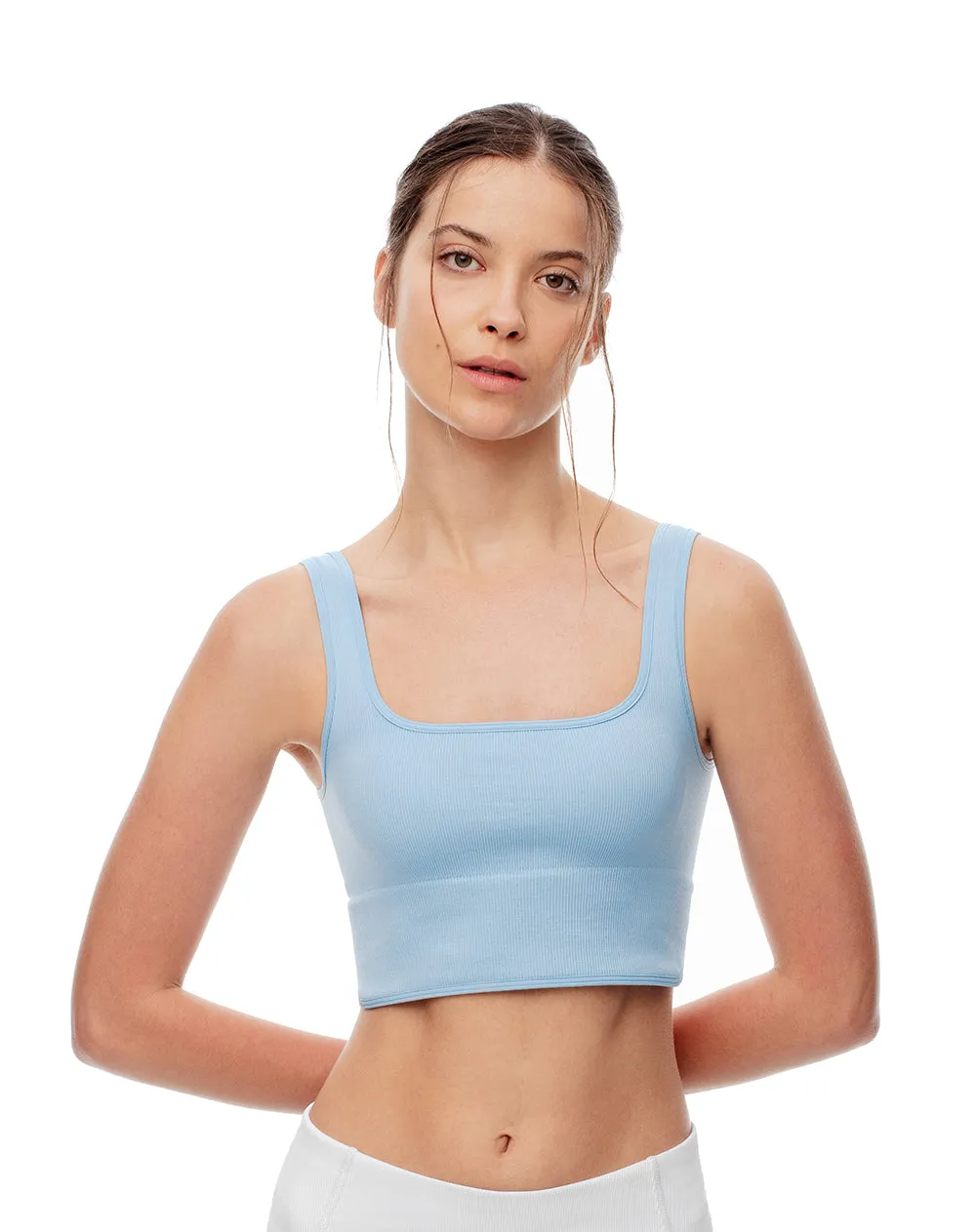 Top deportivo soporte medio seamless azul sold by Gef product image thumbnail 4