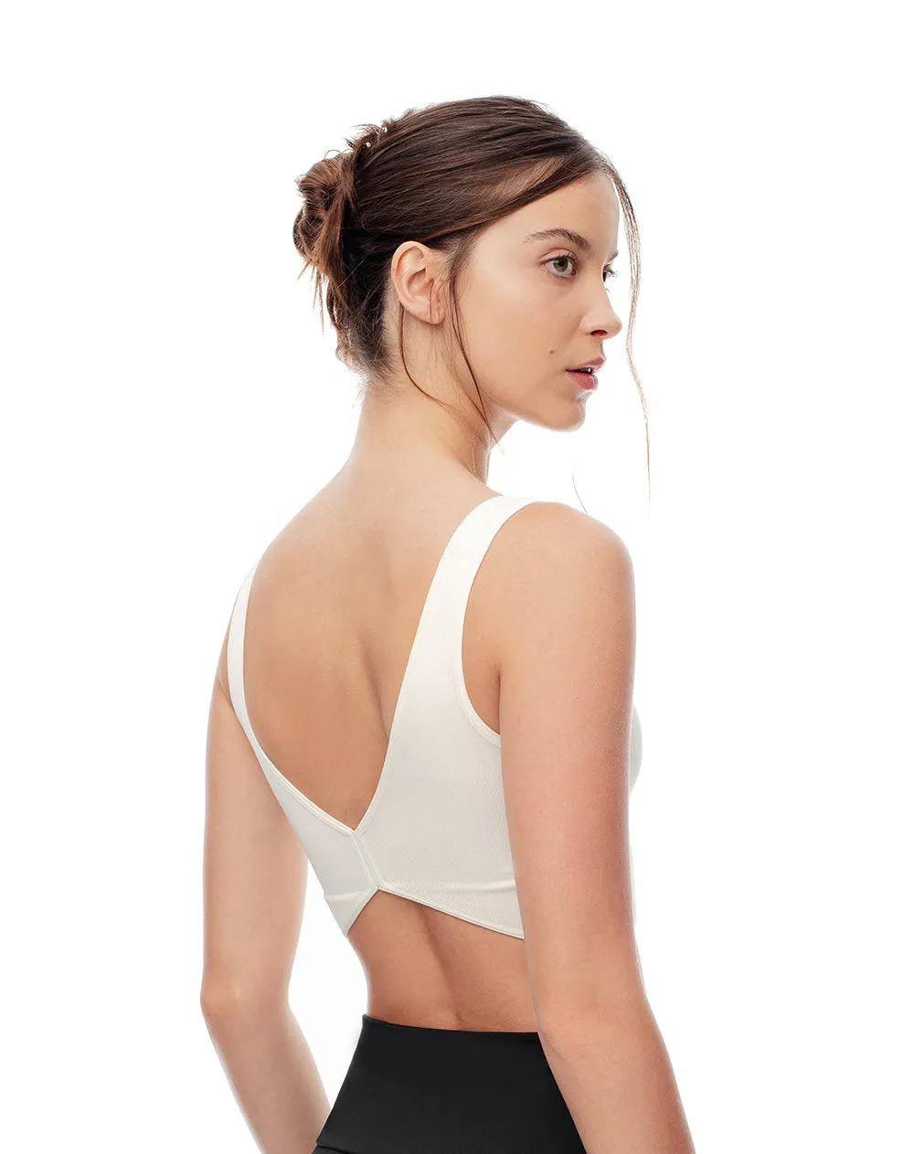 Top deportivo soporte medio seamless blanco sold by Gef product image thumbnail 5