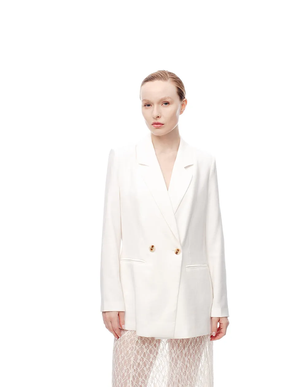 Blazer oversize habano mujer sold by Gef product image thumbnail 3