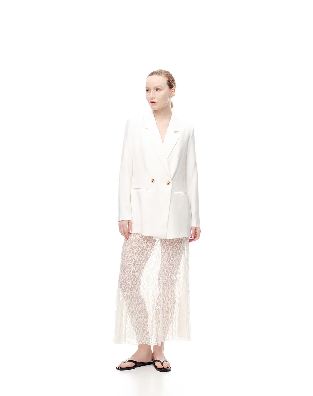 Blazer oversize habano mujer sold by Gef product image thumbnail 4