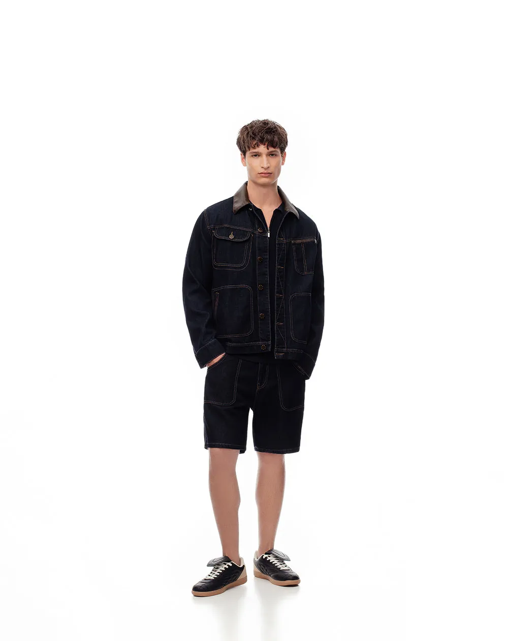 Bermuda regular índigo oscuro hombre sold by Gef product image thumbnail 3