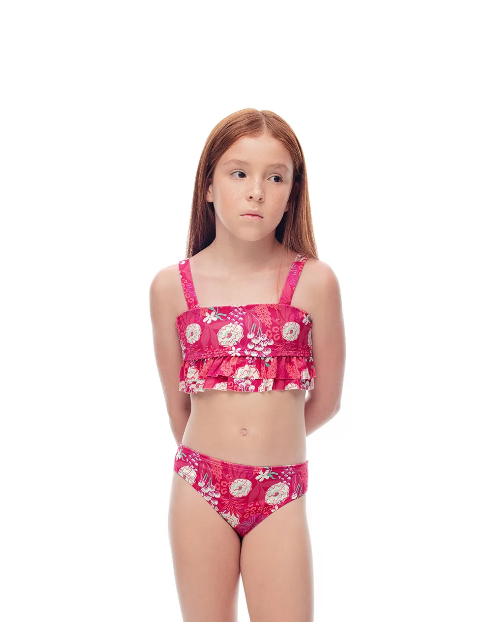 Vestido de baño 2 piezas estampado niña sold by Gef