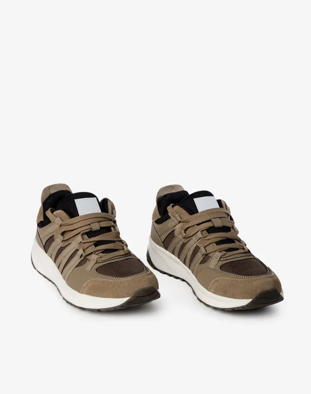 Tenis deportivos café hombre sold by Gef