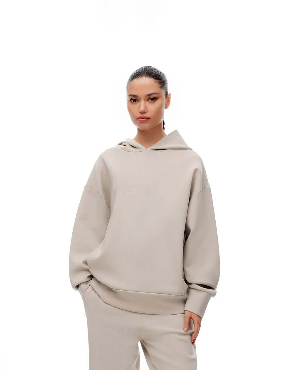 Buzo tipo hoddie arena mujer sold by Gef