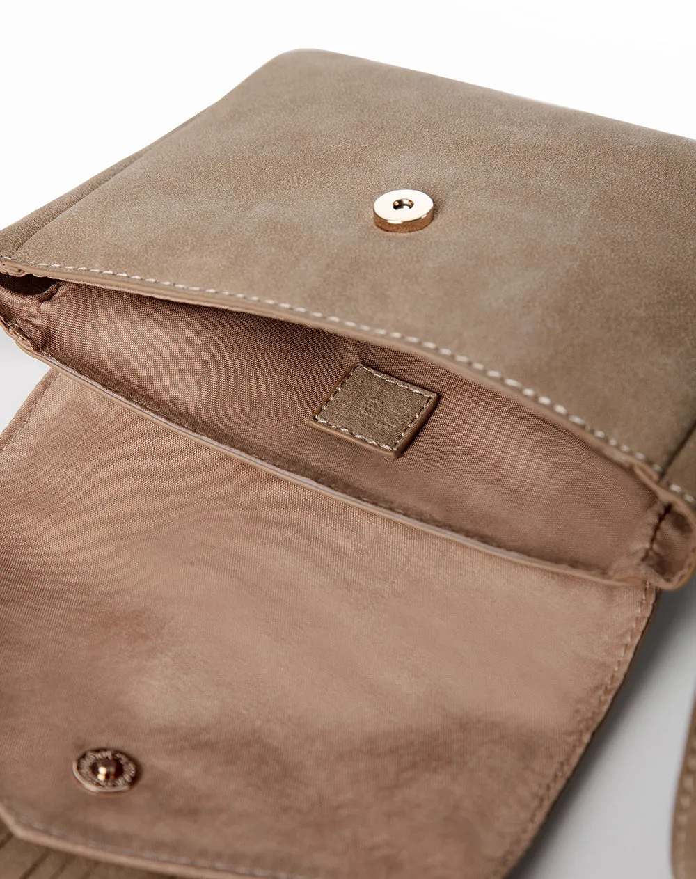 Bolso tipo bandolera flecos café niña sold by Gef product image thumbnail 5