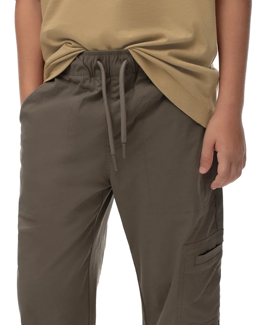 Jogger regular drill café niño sold by Gef product image thumbnail 5