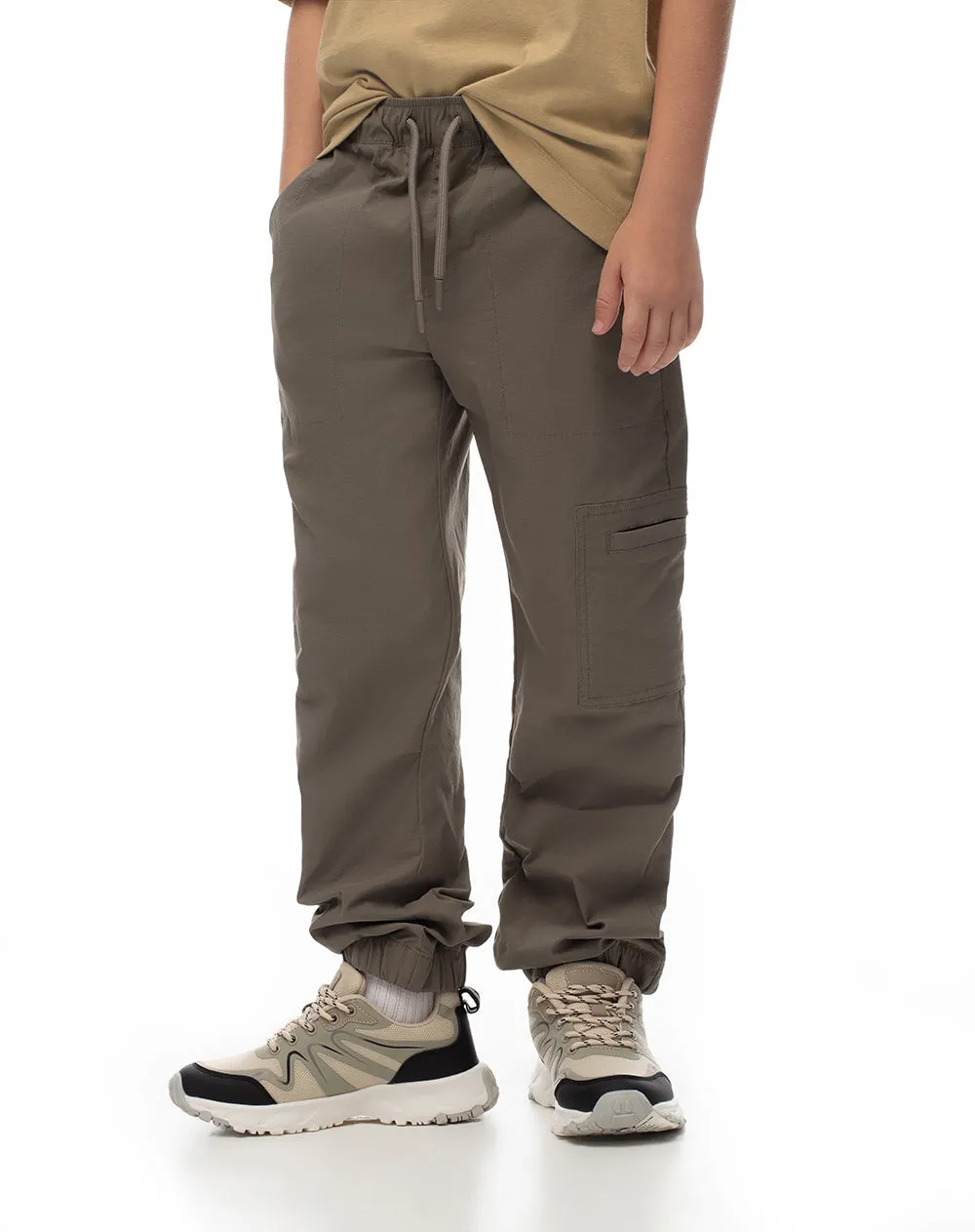 Jogger regular drill café niño sold by Gef product image thumbnail 4