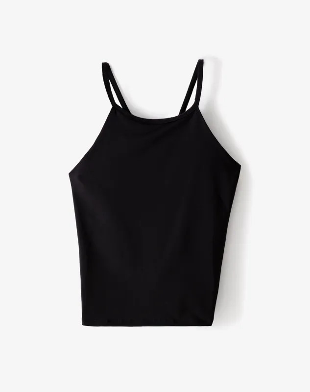 Camiseta esqueleto slim top interno negra mujer sold by Gef