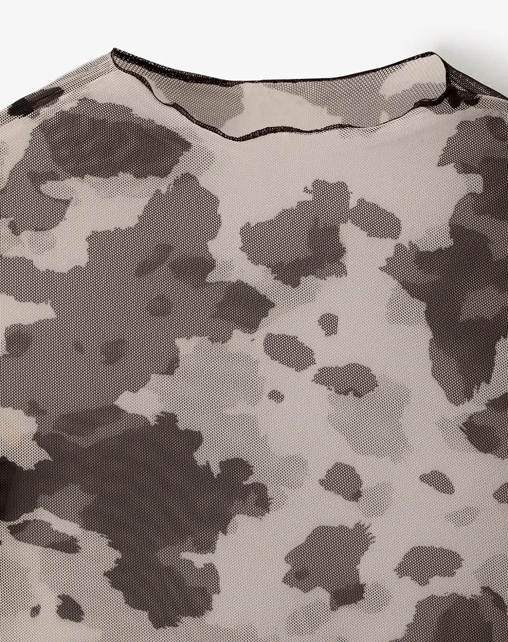 Camibuzo slim tejido tull print mujer sold by Gef product image thumbnail 2